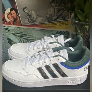 Adidas Hoops 3.0 Low 'White Green Oxide Camo' size US 12